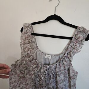 Wilfred Sleeveless Floral Blouse